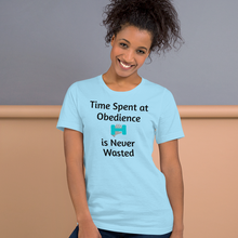 Load image into Gallery viewer, Time Spent at Obedience T-Shirts - Light