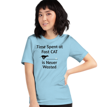 Load image into Gallery viewer, Time Spent at Fast CAT T-Shirts - Light