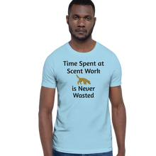 Load image into Gallery viewer, Time Spent at Scent Work T-Shirts - Light