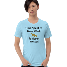 Load image into Gallery viewer, Time Spent at Nose Work T-Shirts - Light