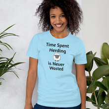 Load image into Gallery viewer, Time Spent Sheep Herding T-Shirts - Light