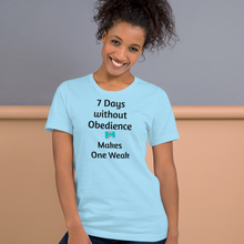 Load image into Gallery viewer, 7 Days Without Obedience T-Shirts - Light
