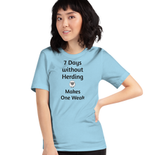 Load image into Gallery viewer, 7 Days Without Sheep Herding T-Shirts - Light