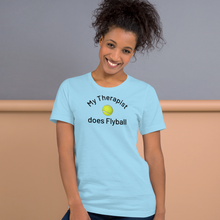 Load image into Gallery viewer, My Therapist Does Flyball T-Shirts