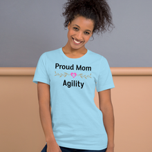 Load image into Gallery viewer, Proud Agility Mom T-Shirts - Light