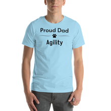 Load image into Gallery viewer, Proud Agility Dad T-Shirts - Light