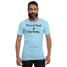 Load image into Gallery viewer, Proud Earthdog Dad T-Shirts - Light