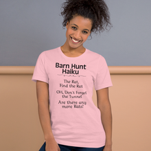 Load image into Gallery viewer, Barn Hunt Haiku T-Shirts - Light