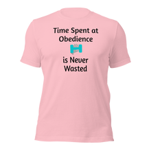 Load image into Gallery viewer, Time Spent at Obedience T-Shirts - Light