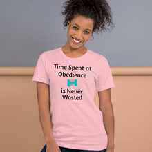 Load image into Gallery viewer, Time Spent at Obedience T-Shirts - Light