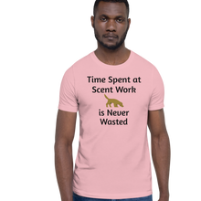Load image into Gallery viewer, Time Spent at Scent Work T-Shirts - Light