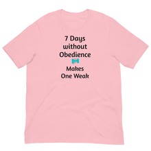 Load image into Gallery viewer, 7 Days Without Obedience T-Shirts - Light