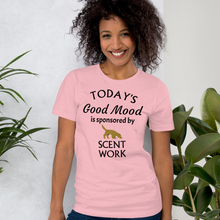 Load image into Gallery viewer, Good Mood by Scent Work T-Shirts - Light