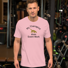 Load image into Gallery viewer, My Therapist Does Scent Work T-Shirts