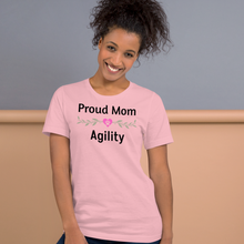 Load image into Gallery viewer, Proud Agility Mom T-Shirts - Light