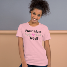 Load image into Gallery viewer, Proud Flyball Mom T-Shirts - Light