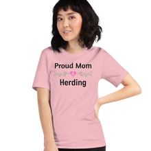 Load image into Gallery viewer, Proud Herding Mom T-Shirts - Light