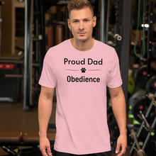 Load image into Gallery viewer, Proud Obedience Dad T-Shirts - Light