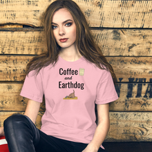 Load image into Gallery viewer, Coffee and Earthdog T-Shirts - Light
