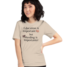 Load image into Gallery viewer, Cattle Herding is Importanter T-Shirts - Light