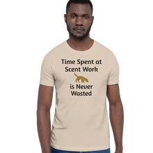 Load image into Gallery viewer, Time Spent at Scent Work T-Shirts - Light
