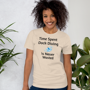 Time Spent Dock Diving T-Shirts - Light