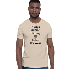 Load image into Gallery viewer, 7 Days Without Cattle Herding T-Shirts - Light