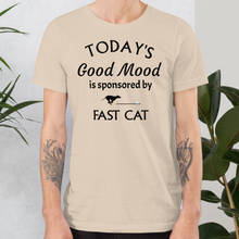 Load image into Gallery viewer, Good Mood by Fast CAT T-Shirts - Light