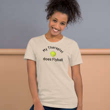 Load image into Gallery viewer, My Therapist Does Flyball T-Shirts