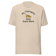 Load image into Gallery viewer, My Therapist Does Scent Work T-Shirts