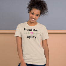 Load image into Gallery viewer, Proud Agility Mom T-Shirts - Light