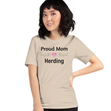 Load image into Gallery viewer, Proud Herding Mom T-Shirts - Light