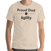 Load image into Gallery viewer, Proud Agility Dad T-Shirts - Light