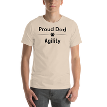 Load image into Gallery viewer, Proud Agility Dad T-Shirts - Light