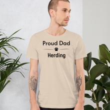 Load image into Gallery viewer, Proud Herding Dad T-Shirts - Light