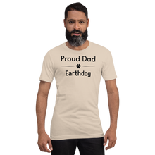 Load image into Gallery viewer, Proud Earthdog Dad T-Shirts - Light