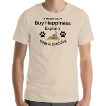 Load image into Gallery viewer, Money Buys Happiness with Earthdog T-Shirts - light