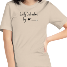 Load image into Gallery viewer, Easily Distracted by Lure Coursing T-Shirts - Light