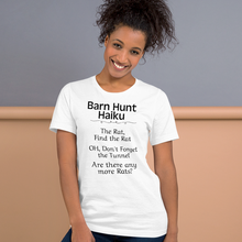 Load image into Gallery viewer, Barn Hunt Haiku T-Shirts - Light
