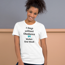 Load image into Gallery viewer, 7 Days Without Obedience T-Shirts - Light