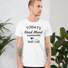 Load image into Gallery viewer, Good Mood by Fast CAT T-Shirts - Light