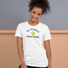 Load image into Gallery viewer, My Therapist Does Flyball T-Shirts