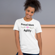 Load image into Gallery viewer, Proud Agility Mom T-Shirts - Light