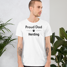 Load image into Gallery viewer, Proud Herding Dad T-Shirts - Light