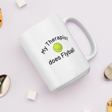Load image into Gallery viewer, My Therapist Does Flyball Mugs
