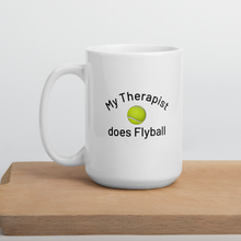 Load image into Gallery viewer, My Therapist Does Flyball Mugs