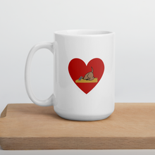 Load image into Gallery viewer, Earthdog in Heart Mugs