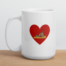 Load image into Gallery viewer, Earthdog in Heart Mugs
