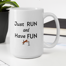 Load image into Gallery viewer, Just Run Agility Mugs