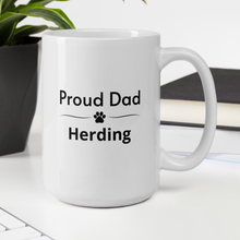 Load image into Gallery viewer, Proud Herding Dad Mugs